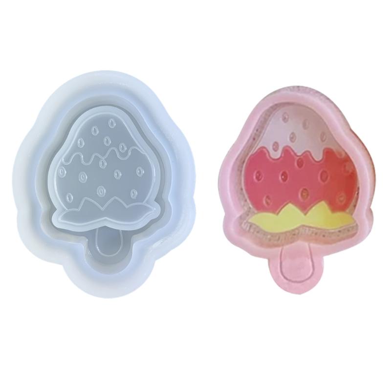 

Resin Shaker Mold DIY Quicksand Casting Epoxy Silicone Mold Resin Epoxy Jewelry Molds Ice Cream Pendant Charm Mold