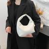 Women Classic Woven Embossed Soft Pu Leather Small Top Handle Hobo Shoulder Bag Casual Daily Handbag