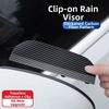 Universal Car Mirror Rain Eyebrow PVC Carbon Fiber