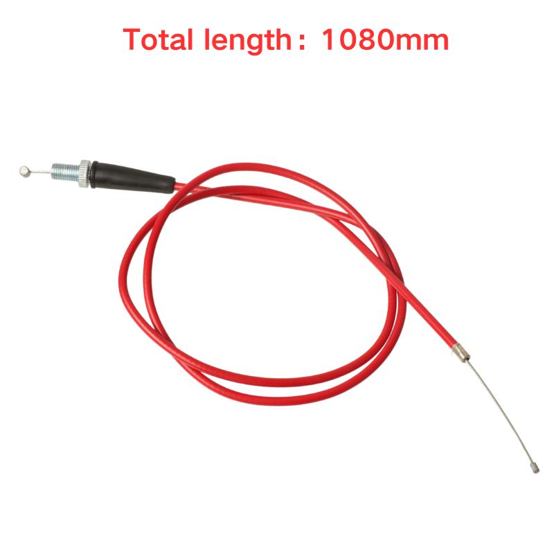 980mm 1080mm Universal Motorbike Gas Straight Link Throttle Wire Fit XR50 CRF50 CRF70 125cc Off Road Pit Bike Suzuki