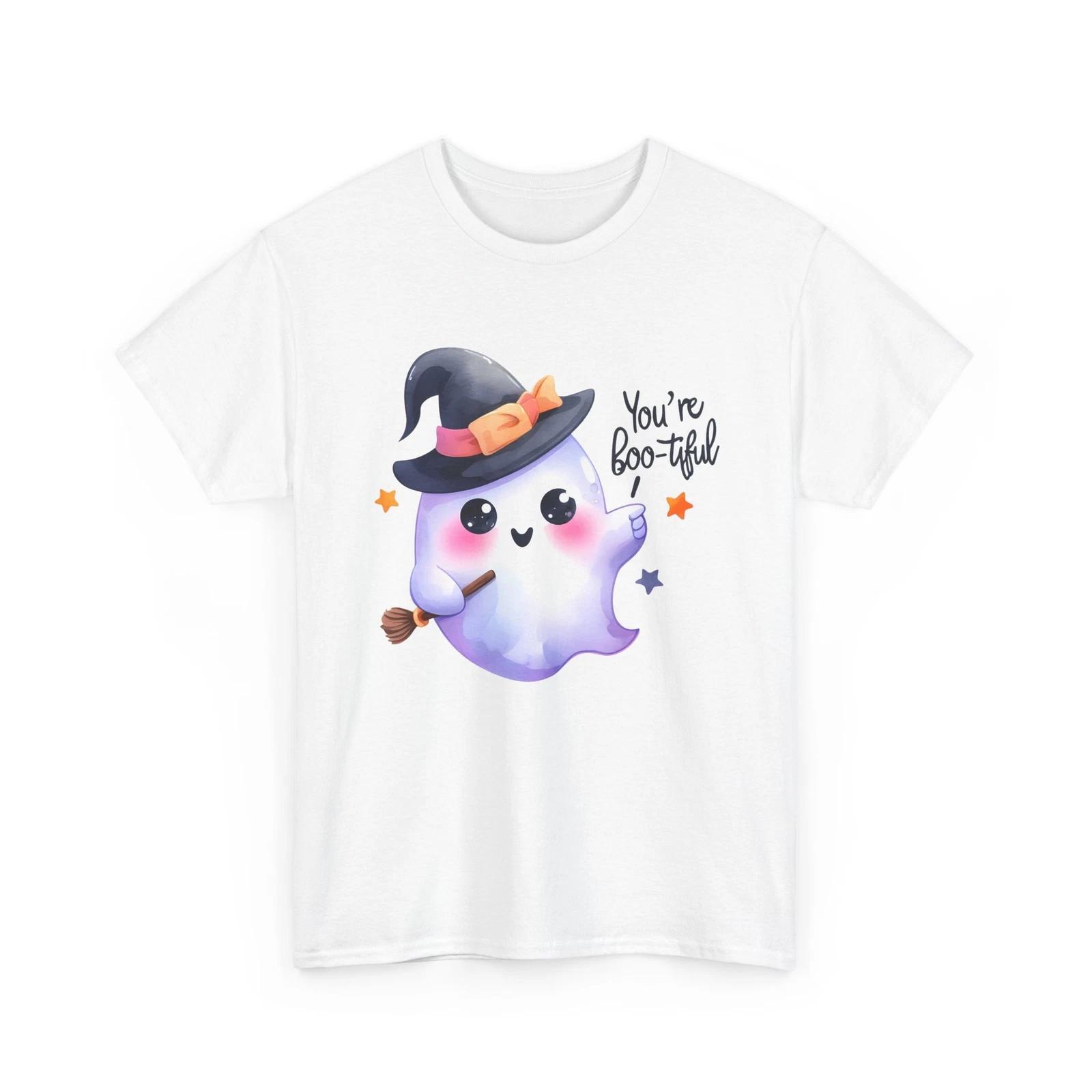 Spooky Season T-Shirt | Funny Halloween Ghost Tee | Haunted Graphic Shirt 2XL