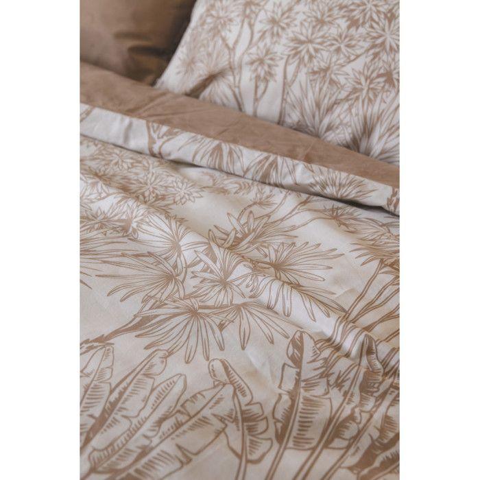 Housse de couette "Nora/Tamara/Java" toutes dimensions Réversible 100% Coton / 57 Fils/cm² l'Effet Papillon - Java - Housse de couet