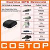 Customized GPS Receiver Module with Antenna G6010 Interface USB PS2 DB9 MOLEX Headphone 3.5  Output Level USB TTL RS232