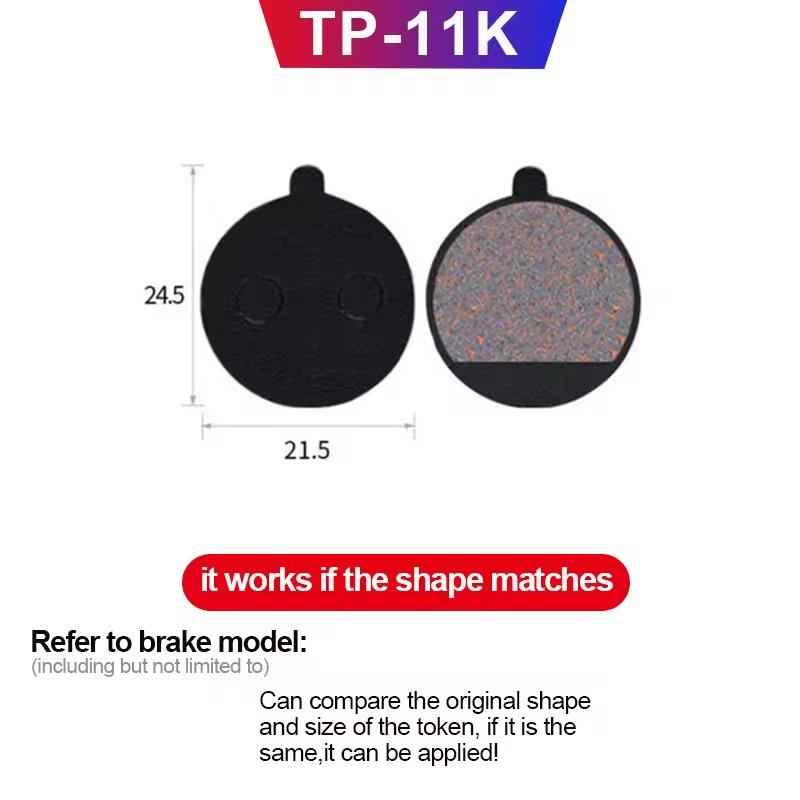 MTB Bicycle Hydraulic Disc Brake Pads For b01s SHIMANO SRAM AVID HAYES Magura ZOOM Cycling Bike Parts Semi-Metallic Brake Pad