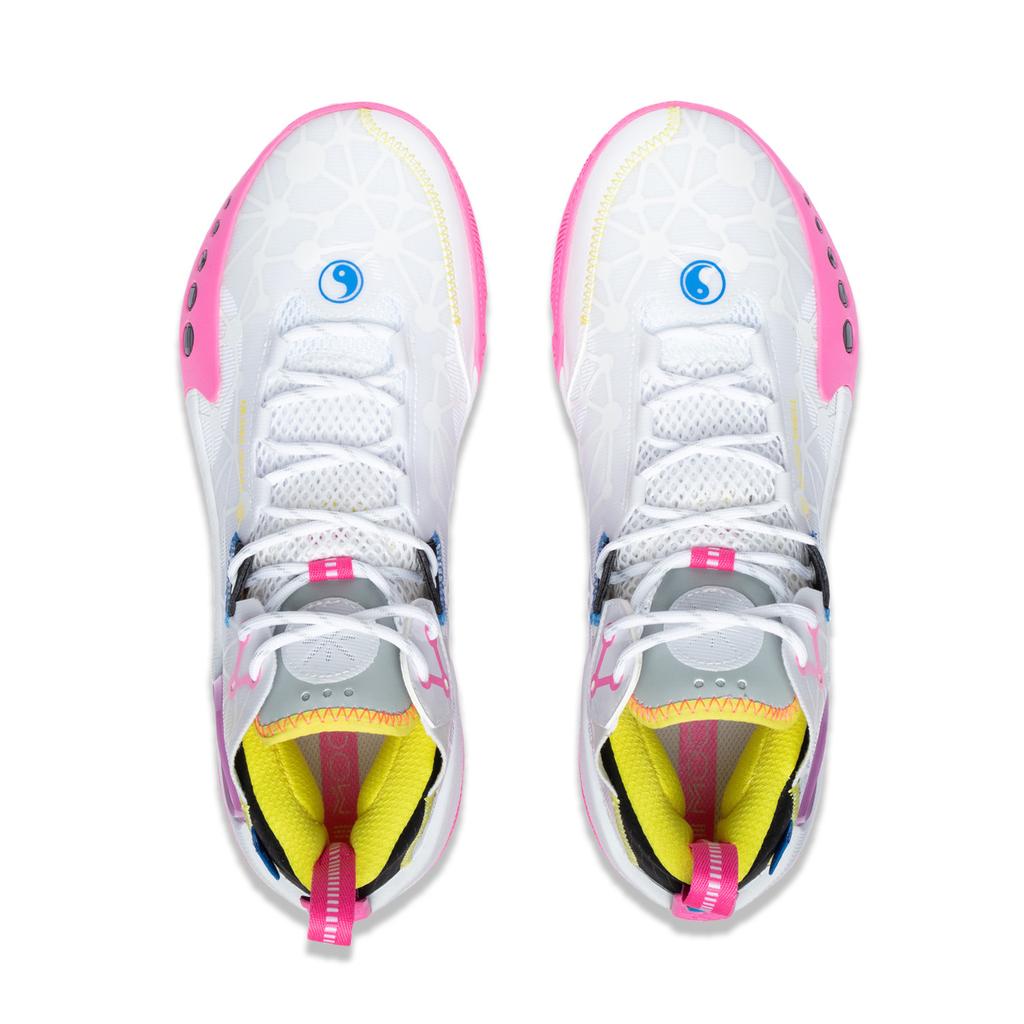 Li-Ning Wade Shadow 3 Na hřiště Bílá Růžová Pánské Tenisky ABPT065-3