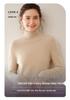Cashmere Knit Women's High Neck Long Sleeve Sweater - Soft, Loose, Warm, and Skin-Friendly for Autumn and Winter