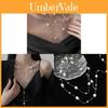 French Vintage Pearl Necklace For Women With Geometric Design And Elegant Style