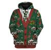 Funny Design Christmas 3D Printed Hoodies For Men Clothes Fashion New In Hoodie & Sweatshirts Santa Claus Cosplay Y2k Tops