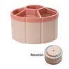 6 Girds Ferris Wheel 360° Rotating Pen Holder Roomy Charming Pencil Storage Box Desktop Organizer School Office Stationery