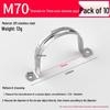 Stainless Steel U-Bolt Pipe & Hose Saddle Clamp