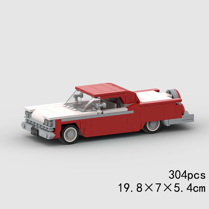 MOC Auto Geschwindigkeit R34 488 Pickup R32 Rennfahrzeug Modellbaustein Super Rennstein Weihnachtsgeschenk Stadt Technisch Rallye Sport
