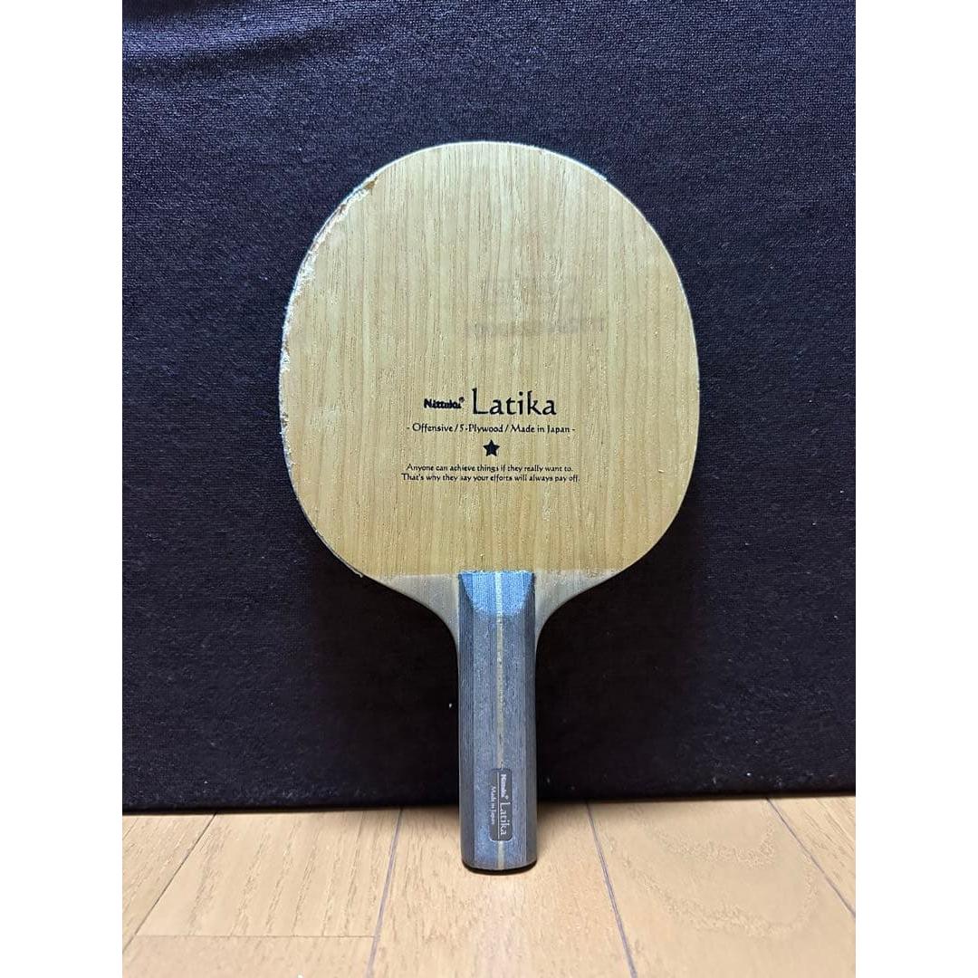 Used Nittaku Latika table tennis racket