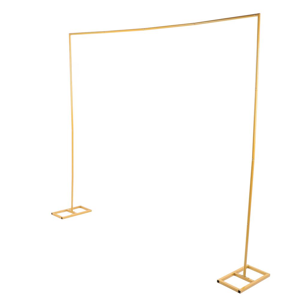 Squared Backdrop Stand 6.5FT Aluminum Alloy Balloon Arch Stand Frame for Wedding Birthday Party Climbing Vines