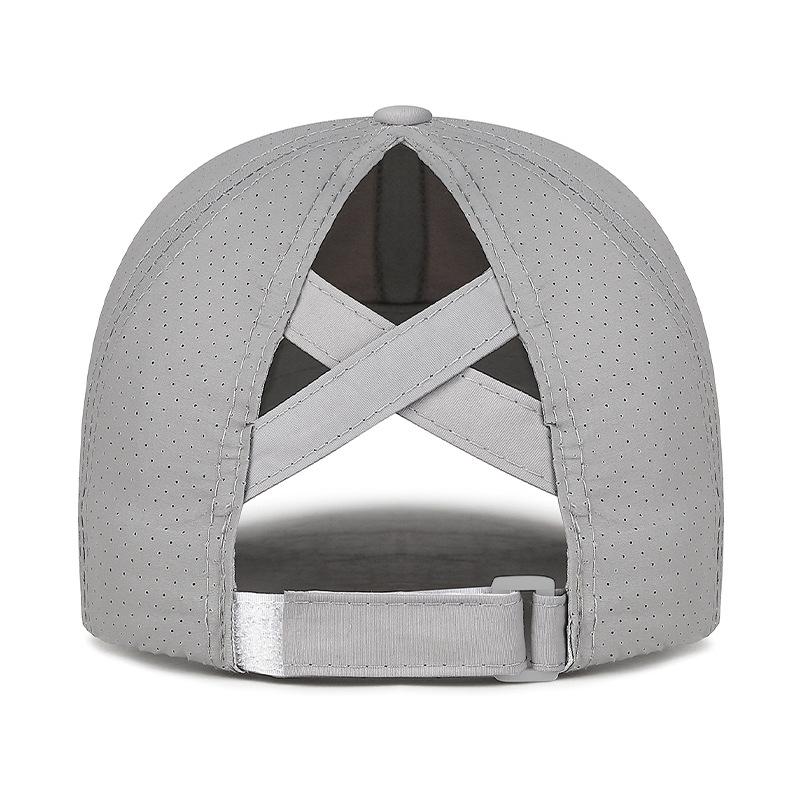 Summer Women's Light, Quick-drying, Breathable, High Ponytail Baseball Cap, Sunshade and Sun Protection Mid-air Top Cap
