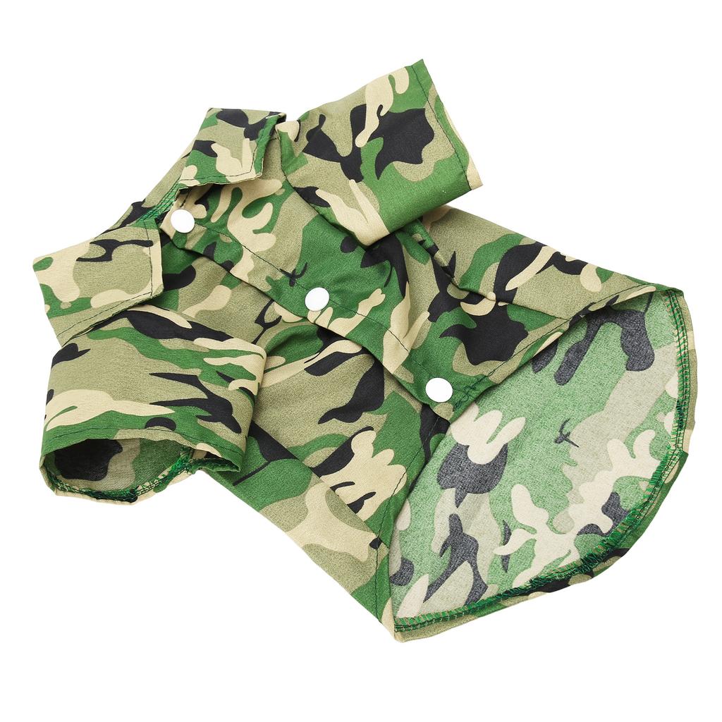 Dog Shirts Summer Stylish Camouflage Breathable Cool Pet Summer T Shirts for Small Medium Boy Girl