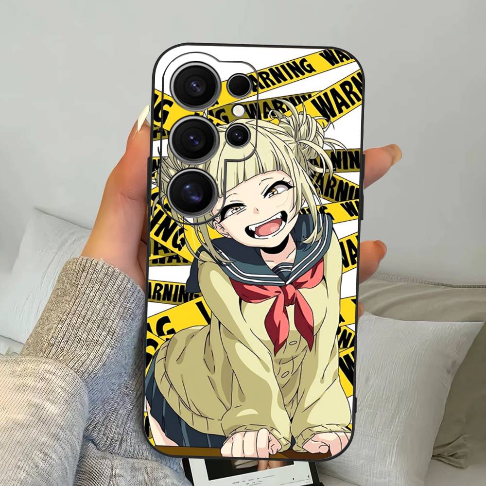Himiko Toga Boku No Hero Academia Phone Case For Samsung S 24 fe 25 Ultra plus 20 lite 21 30 22 23 24 22 Ultra 5G Fundas