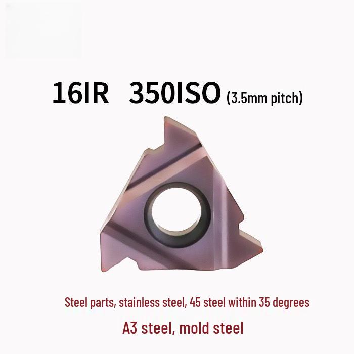 Haojiang AG60 CNC Threading Inserts Tool Holder for Internal/External Threads In Stainless Steel