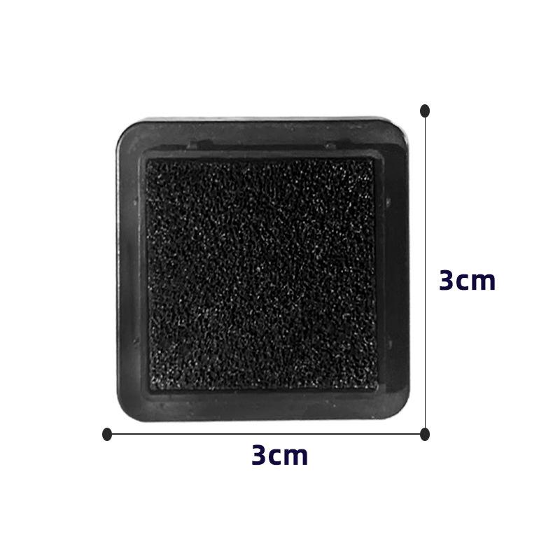 Children's 3x3cm Finger Painting Graffiti Ink Pad - Square, Colorful Ink for Journals & Art.