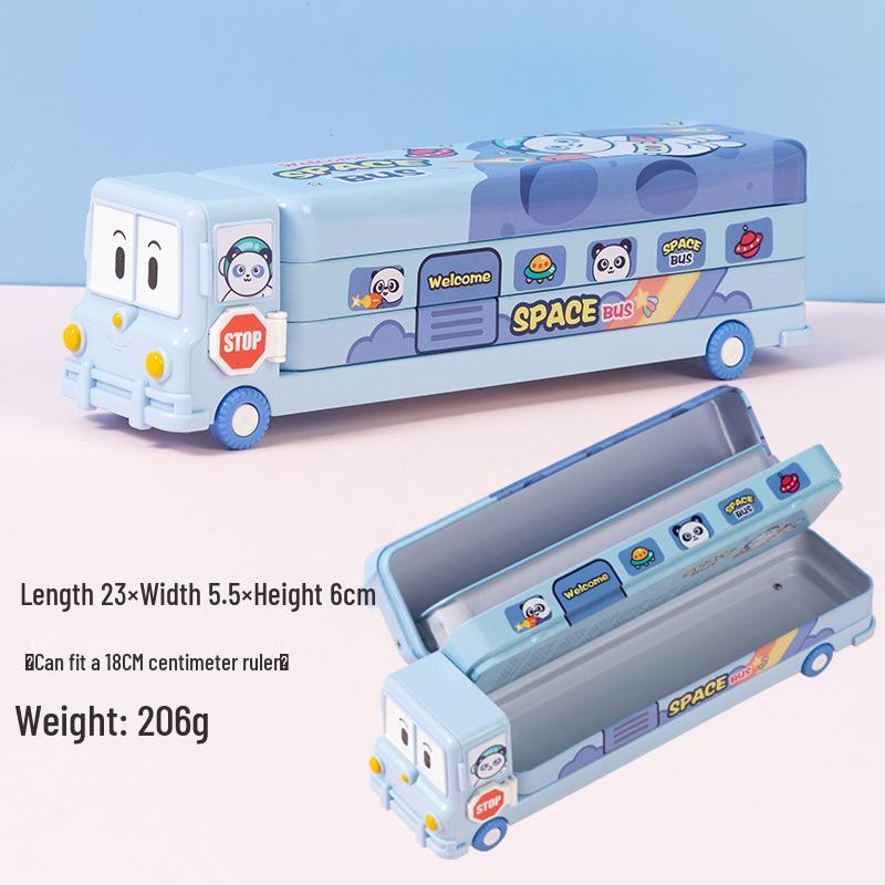 B662 Kids' Multifunctional Stationery Box - Large Capacity Pencil Case for Boys & Girls