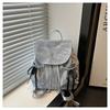 Tide Bow Backpack Women's Bag  Summer New Fashion Sweet Student Class Portable Backpack
