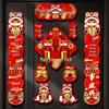 2026 Magnetic Year of the Horse Cartoon Spring Festival Couplets Door Decals.