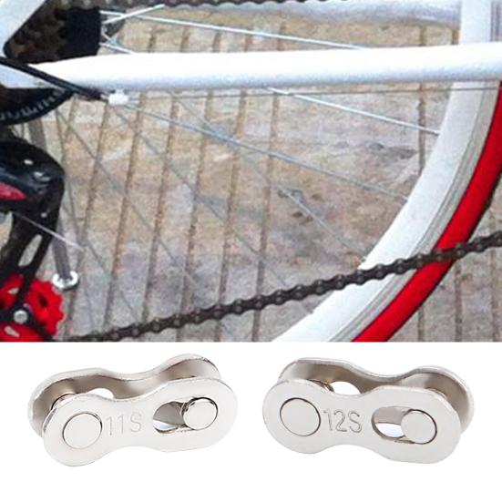 1 paar Fahrrad Kette Schnalle Galvanik Anti-rost Leichte Bike Kette Guide Fixer für Radfahren