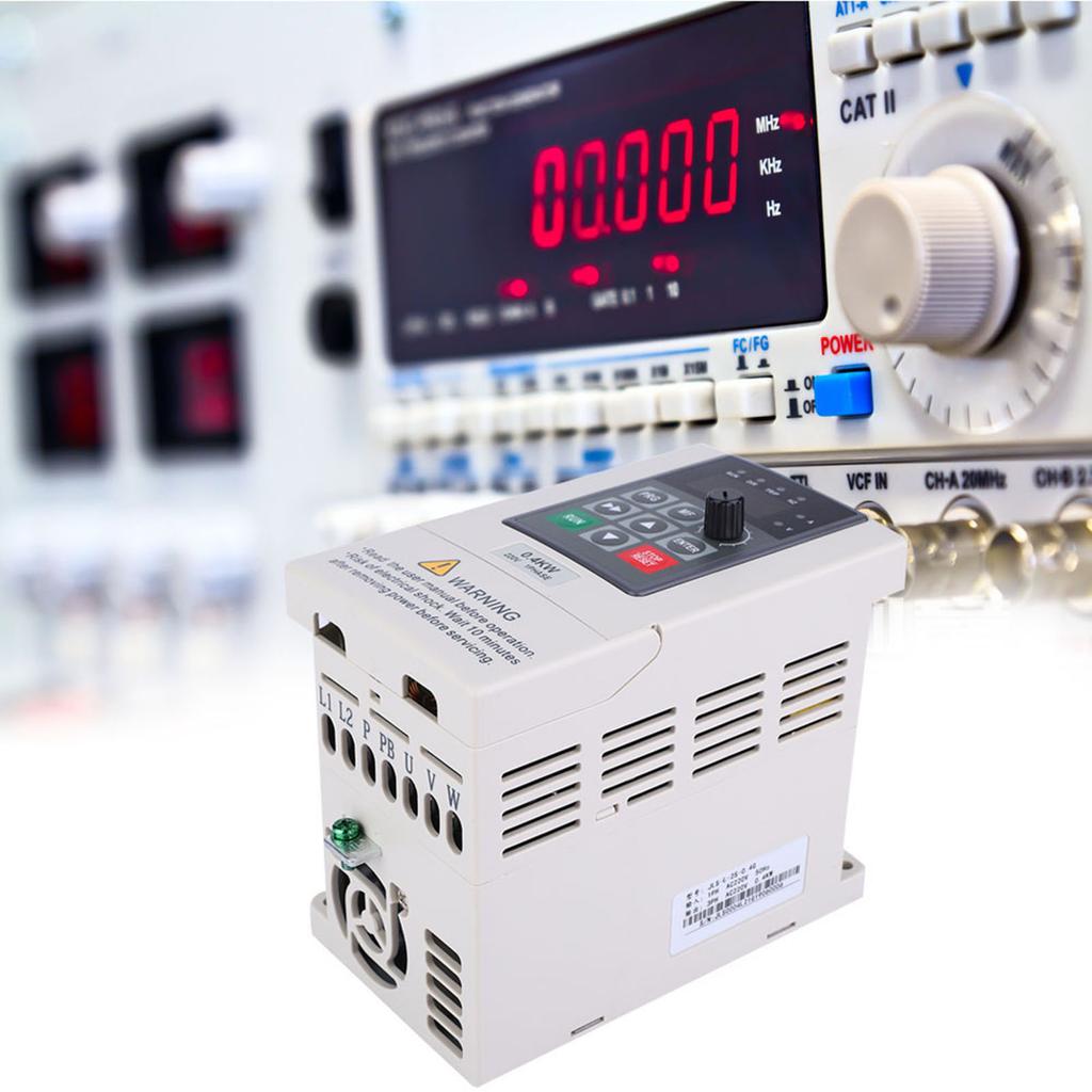 0.4KW Single Phase To 3 Phase 220V Variable Frequency Drive Motor Converter Inverter