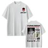 Rapper Yung Beef Album Tour Grafik T-Shirt Unisex Damenbekleidung Baumwolle Kurzarm-T-Shirts Mode Hip Hop Übergroßes T-Shirt
