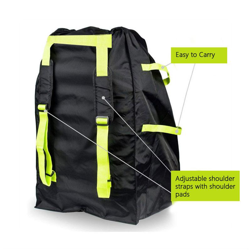 Tragbare Kinderwagen-Duffeltasche Autositz Große Kapazität Aufbewahrung Tragetasche