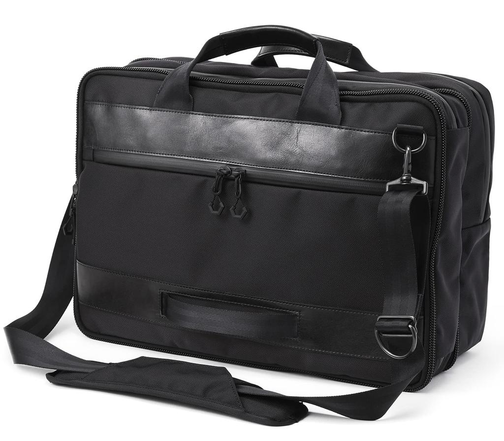 Business Bag Urban Commuter 2x3 WAY BRIEF PACK HA Made In Japan Toyooka Bag Collaboration Storage Maximum 28L Black [Beruf] 3-Way PC/A4