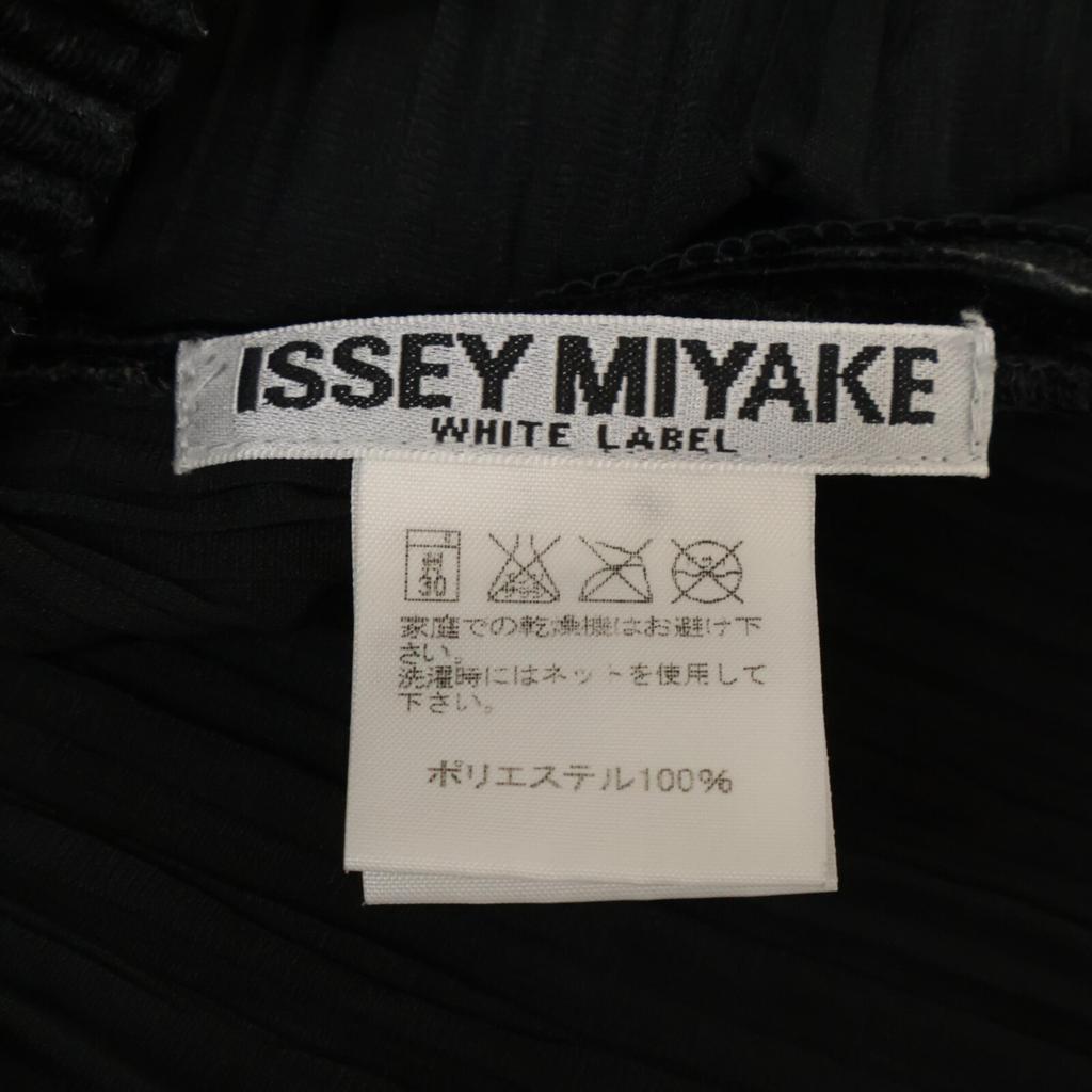 ISSEY MIYAKE Black IM32FJ926 Pleated Long Sleeve Top Polyester tops 2 blackUsed