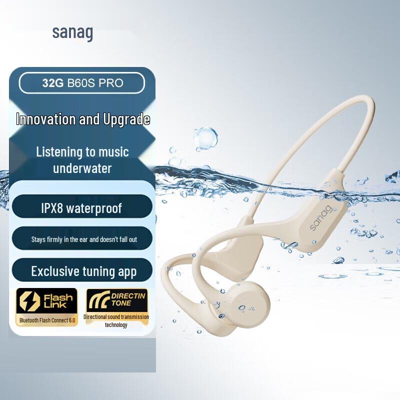

Спортивні навушники SANAG B60S Pro з кістковою провідністю
