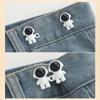 Waist Buckle Spaceman Pants Button Tightener Button Clasps Jean Buttons for Loose Jeans  Gift