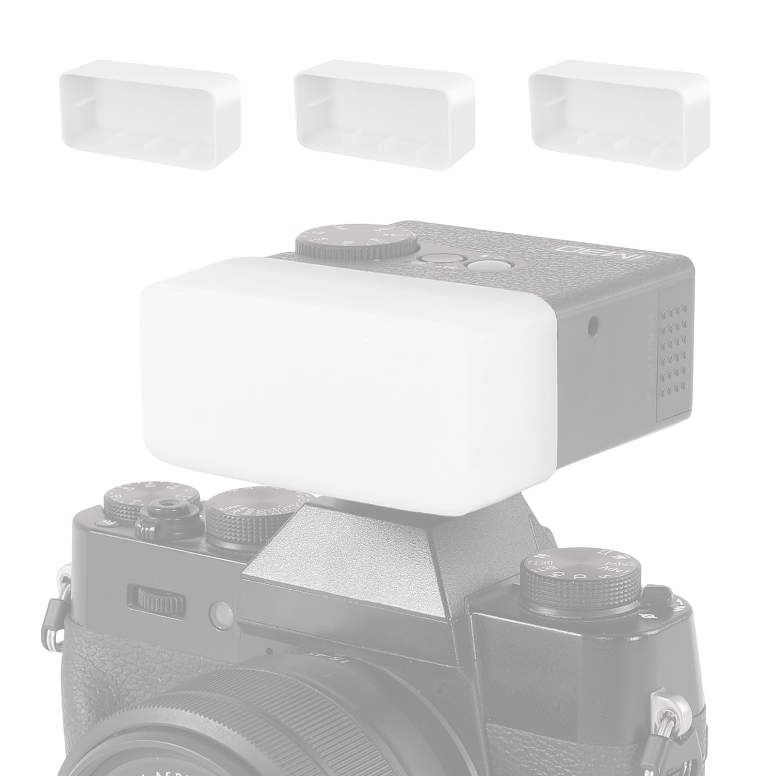 

SOONPHO flash diffuser for GODOX 3 pieces IM30, (white)