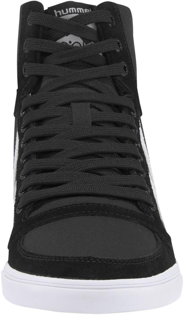 Кроссовки Hummel Slimmer Stadil High Canvas черные/пурпурные