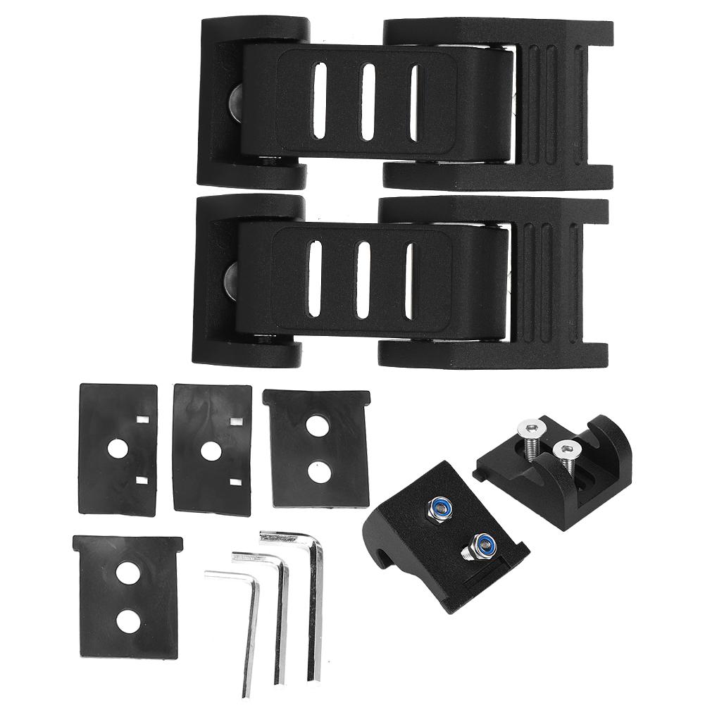 2pcs Engine Hood Latch Locking Cover Catch Buckle Fits for Jeep Wrangler JK 2007 2017
