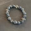 Super Fairy Forest Gradient Glass Bracelet - Chic Chinese Style Gift for Women and Best Friends, Lightweight Luxury Accessory