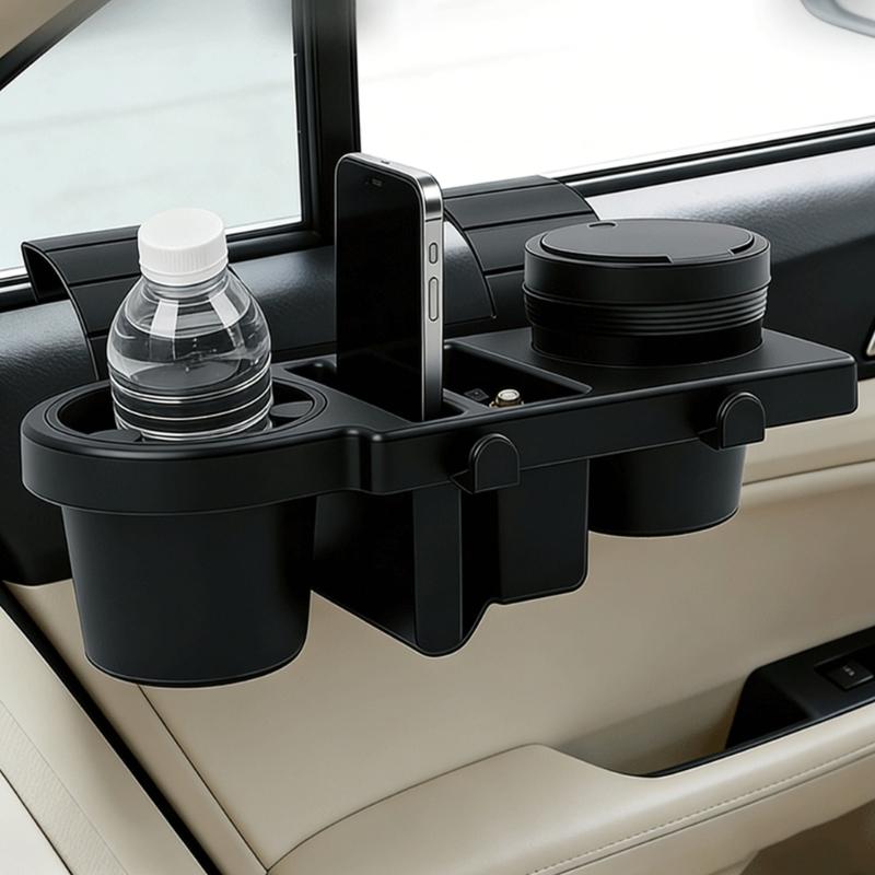 Universal Car Door Organizer With Large Storage Space For Phone Cups And Accessories Hanging Mount Auto Interior Accessory