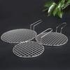 SMVP Stainless Steel Round BBQ Grill Grate with Handle