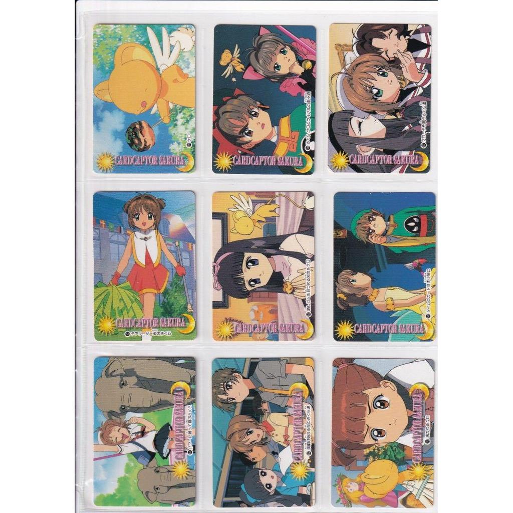 Used Cardcaptor Sakura Bandai Carddass All 105 Types Full Completion Trading Card