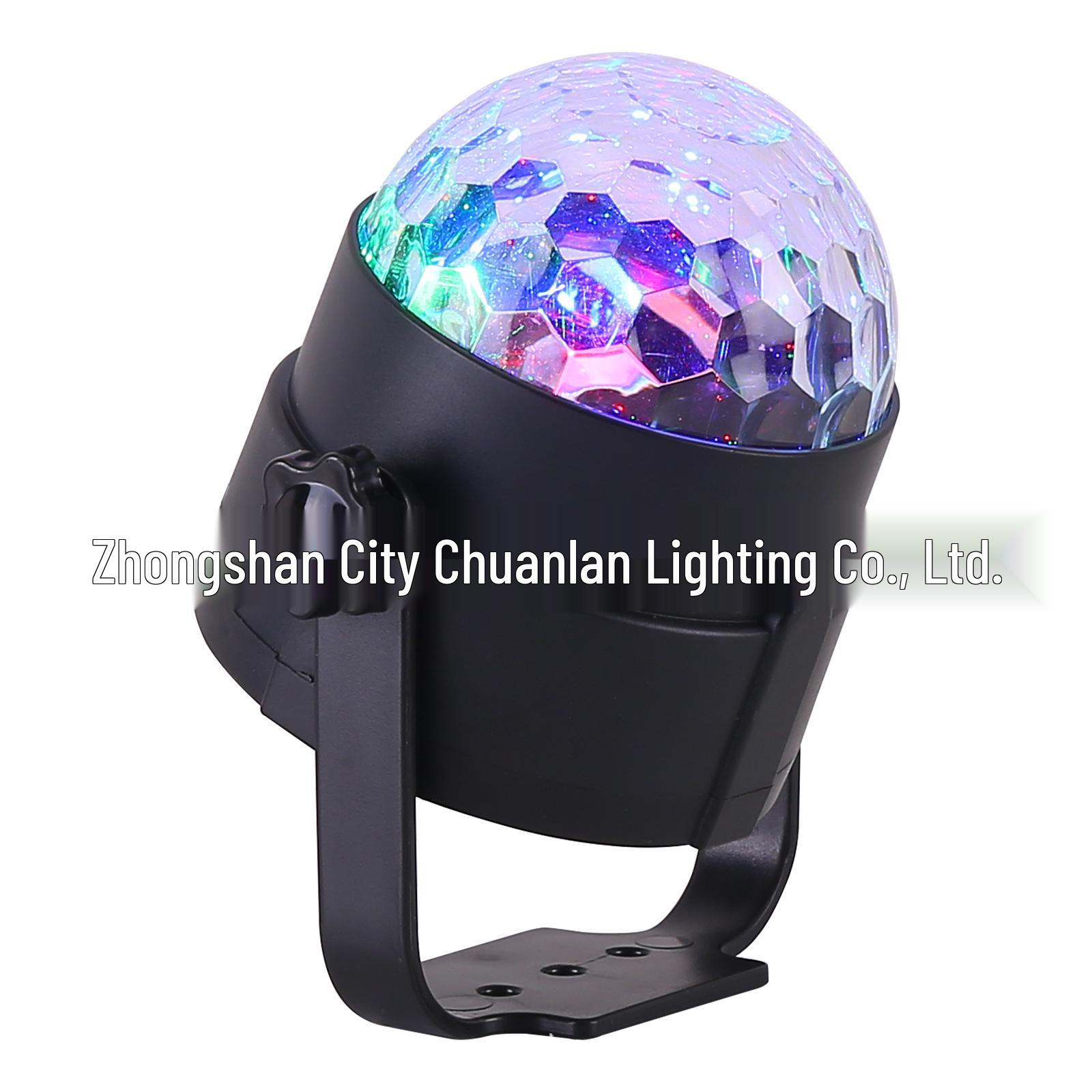 

Кольоровий диско-куля зі світлодіодами та пультом дистанційного керування для KTV бару з ефектом зоряного неба та стробоскопом No Remote