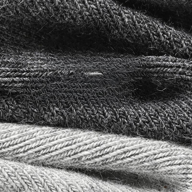 Autumn Cotton Socks, Anti-odor Thickened Men's Pure Cotton Socks, Business Mid-calf Socks, Solid Color for Autumn and Winter