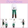 Fantasia Cosplay Unisex de Halloween Peter Pan Para Casais com Tema de Fantasia em Tecido de Poliéster