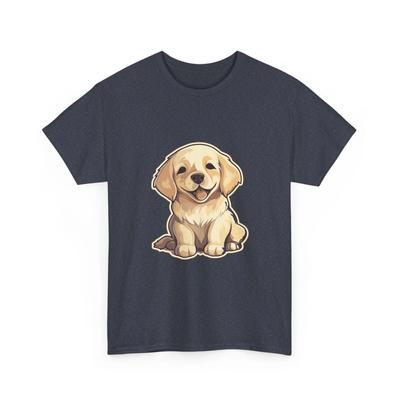 Cute Golden Retriever Puppy T-Shirt Cute Dog Tee, Pet Lover Shirt