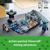 LEGO Minecraft Deep Dark Battle Building Set 21246 for Boys and Girls Ages 8+ Educational Toy
