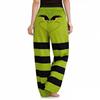 Women's Casual Fashion Christmas Print Elasticated Waist Trousers Pants