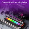 M.2 SSD Heatsink Cooler Aluminum Alloy Sheet ARGB M.2 2280 NVME Solid State Hard Drive Heat Dissipation Radiator Cooling Body