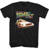 2025 Summer And Autumn New Style Back To The Future Racing Print Tshirt Loose And Trendy Shortsleeved Cotton Couples Top 01