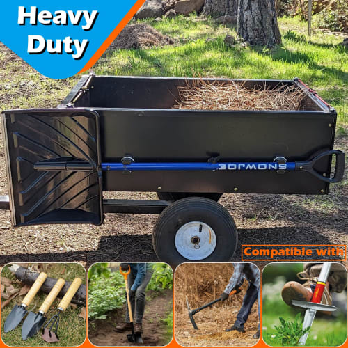 MUTUACTOR Heavy-Duty Magnetic Hooks, Strong Magnetic Mop Broom Holder, Wall Mount, No Drilling Required, Movable Broom Clip, Mop Rack for Garage, Kitc