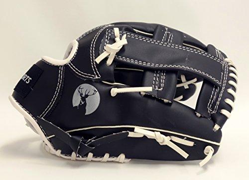 Captain Stag Baseball Parent-Child Glove Set with Ball (Adult/Right-Handed Throw, Child/Right-Handed Throw) UX-2555